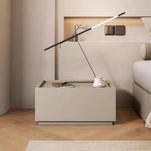 wood Bedside Table Solid Wood Cabinet with drawers  Storage Beside Cabinet 3 Colors freely combined Beside Table Cabinet