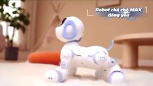 Đồ chơi robot điều khiển hình chó mèo cảm ứng tay nhựa ABS an toàn robot điều khiển thông minh cho bé