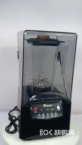 Commercial Blender with Cover for Smoothie Shake Juice