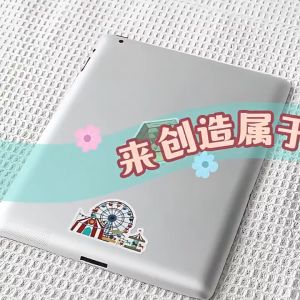 สติกเกอร์ กันน้ํา สําหรับติดตกแต่งโทรศัพท์มือถือ แล็ปท็อป สําหรับตกแต่งกระเป๋าเดินทาง สติ๊กเกอร์ ใช้ซ้ำได้