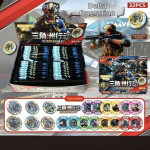 Agent Playing Circular Cards Plastic Game Card Set