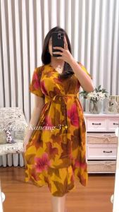DRESS MAHALINI TULIP/ HOMEDRESS/ DASTER KEKINIAN/ DASTER VIRAL/ DASTER BUSUI/ DASTER IBU HAMIL