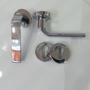Handle Roses DELILE 72F08 CP handle pintu kamar Kantor toilet cantik bulat crome set lengkap