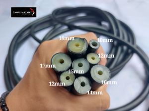 Karet Speargun Panjang 1 Meter Hitam 10mm/12mm/14mm/16mm/17mm/18mm
