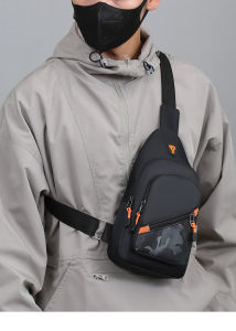 ARCTIC HUNTER กระเป๋าผู้ชาย กระเป๋าคาดอกผช กระเป๋าคาดอกผู้ชาย กระเป๋าผู้ชายกระเป๋าคาดหน้าอกผู้ชายแฟชั่นเรียบง่ายลำลองแบบพกพาใหม่เทรนด์กระเป๋าสะพายไหล่กระเป๋าสะพายข้างบุคลิกภาพ