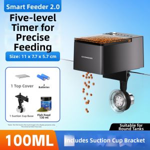 CHONGXIAOSHUAI | Moisture-proof Non-jamming Small Intelligent Fish Feeder
