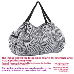 Portable Foldable Accordion Bag Mommy Bag Travel Business Trip Storage Bag Eco-friendly Shopping Bag Organizer Bag