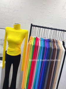 Wang Fried 23-Color Versatile Thin Long-Sleeved T-shirt Top