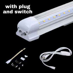 Led grow lights 18W 36W 4ft full spectrum white 6500k