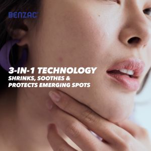 Benzac Power Patch - 12 Invisible Patches | Anti-Acne Reduces Redness & Soothes Pimples | Infused with Salicylic Acid & Centella Asiatica | Targets Emerging Pimples & Breakouts