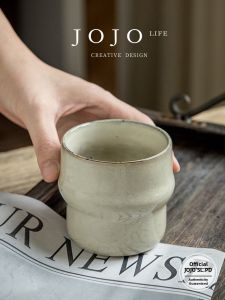 JOJO LIFE | Vintage Ceramic No-Handle Personal Cup