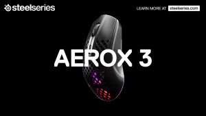SteelSeries Aerox 3 Wireless Gaming Mouse Faze Clan เม้าส์เกมมิ่งไร้สาย 6 ปุ่ม รองรับ Macro เซ็นเซอร์ 18000 CPI #Qoomart