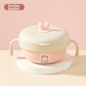 WODEBAIHUI | Stainless Steel Baby Feeding Bowl Set