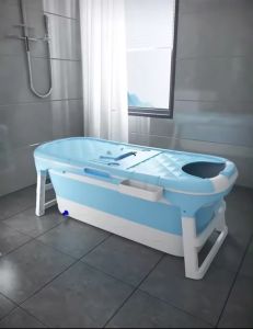 อ่างอาบน้ำ อ่างพับได้ อ่างแช่น้ำสำหรับผู้ใหญ่/เด็กพับได้ อ่างอาบน้ำอ่างแช่น้ำสำหรับผู้ใหญ่ พับได้ คุณภาพดี อ่างแช่น้ำ ส่งไว