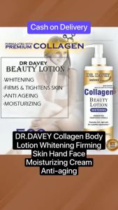 The 100% Original Dr. Davey Collagen Whitening Beauty Lotion Anti-Aging Body Moisturizer