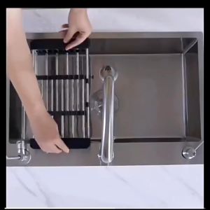 Paket Kitchen Sink 65X45 Stainless & Bak Cuci Piring SUS 304