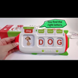 Talking Flash Cards for Kids 3-6 Years | Interactive Spelling & Word Learning Educational Toy | 214 Words ABC Phonics Cards