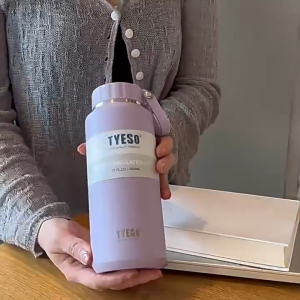 Tyeso Botol Minum Vacuum Insulated TS-8756C Termos Botol Minum Sports 710mL Portable Mug Stainless