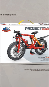 Building Blocks Set Khối xây dựng Bộ 2 phong cách Xe đạp Khối xây dựng Xe đạp núi Mô hình trang trí Mô hình xe hơi Trẻ em Đồ chơi lắp ráp giáo dục
