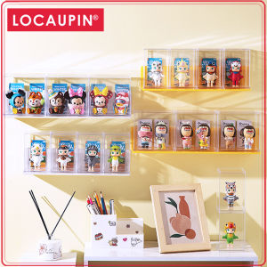 Locaupin Action Figure Garage Kit Doll Collectibles Clear Display Case Display Box Dustproof  Storage Showcase Collection Toy Dolls Souvenirs Models