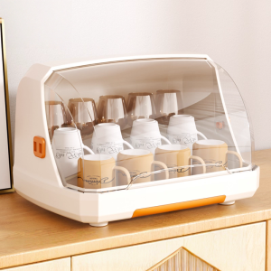 Hộp Đựng Đồ Đựng Tách Bát Đĩa Đựng Cốc Đựng Nước Bằng Nhựa Có Nắp Ngăn Thoát Nước Ngăn Đựng Đồ Để Bàn Ngăn Đựng Đồ Dùng Gia Dụng