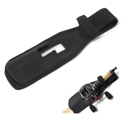 Fishing Rod Holster for Belt Durable Nylon Fishing Pole Holder Clip Hands-Free Fishing Rod Holsters for Secure Pole Storage