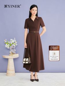 YINER | Summer New Commuter Waist-tightening A-line Dress