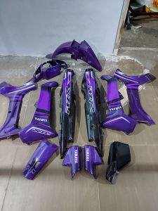 COVER BODY HALUS YAMAHA F1ZR  FIZ R FIZR FIS R FULLSET BODI SET FIZR F1ZR FIZ R WARNA UNGU