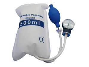 Infusion Pressure Bag with Pressure Display 500ml.1000ml.3000ml.5000ml for Blood and Fluid Quick Infusion