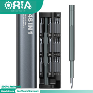 ชุดไขควงแม่นยำ2025 ORIA 46 In 1ชุดกดสิวพร้อม42แมกนีท็อกสตาร์ชุดเครื่องมือซ่อมแซมสำหรับแล็ปท็อปเอ็กซ์บ๊อกคอมพิวเตอร์โทรศัพท์แว่นตานาฬิกาข้อมืออาร์ซีสวิทช์ DIY