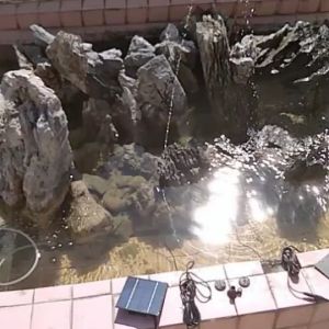 Solar Pump น้ำพุโซล่าเซลล์ ปั๊มน้ำพุ น้ำพุพลังงานแสงอาทิตย์ Fountain Solar WATER