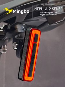 Waterproof Smart Brake Sensor Bike Tail Light 350lm