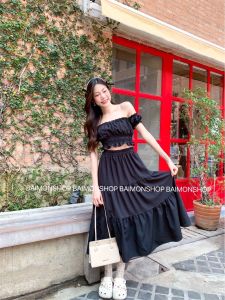 💰Mahaheng💰 กระโปรงยาว แต่งดีเทลระบาย ผ้าคัต นิ่มใส่สบาย งานใส่เเล้วน่ารักมาก ทรงสวยมาก เอวสม็อค เเมทกับเสื้อตัวโปรด สักตัว น่ารักสุดดด🧡 งานเริ่ศมากแม่ #กระโปรง กระโปรงทรงสุภาพ