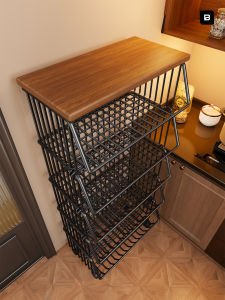evesigar | Multifunctional Household Multi-layer Rolling Trolley