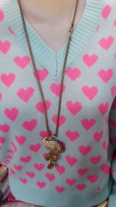 LOVE LOVE CROP SWEATER RAJUT OUTHER WANITA TERBARU