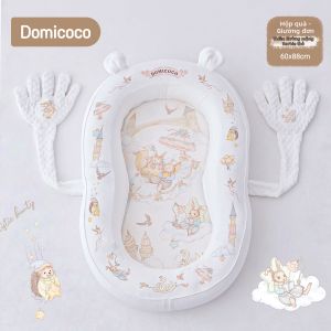 Domicoco | Giường Ngủ Bé 2-trong-1 Chống Trào Ngược Và Giảm Sốc
