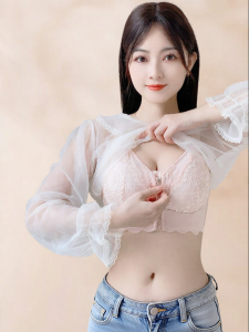 QIANLINGMEI | Slimming Portable Front Zip Comfort Bra With Lifting Anti Sagging and Side Collecting