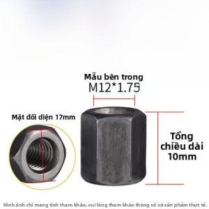 M6 M8 M10 M12 Lưới Nối Dài Bít Vít Dày Cao Hàn Bít Vít Thép Carbon Tiêu Chuẩn Quốc Gia Khóa Chặt Cường Độ 4.8