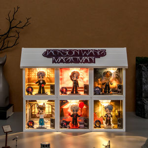 PopMart Pop Mart Jackson Wang Mychman Series Hand-Made Blind Box Storage Scenario Display Box Gift