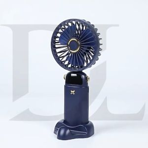 Reaedy Stock Kipas Angin Mini Portable Usb 20000 mAh Kipas Lipat / Leher 5-Speed Wind LED Display Dengan Aromaterapi