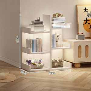 Floor-standing Multi-level Bookshelf