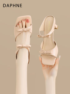 Daphne | Square Toe Open Toe High Heels Sandals