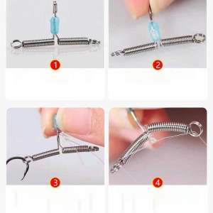 (Combo 5c)Bộ chia thẻo câu đơn câu đài gắn lò xo