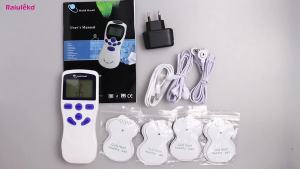 Electric TENS Digital Massage Pulse Electrostimulation Massager EMS Muscle Stimulator Acupuncture Low Nerve Electrostimulator