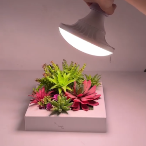 AC85-265V การเจริญเติบโตของพืชหลอด E27 Full Spectrum Plant Light เติมไฟโคมไฟ 24W หลอดไฟพืช