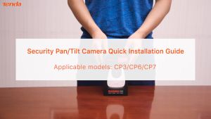 Tenda CP7/RP7 4MP Home WiFi CCTV Indoor scenarios IP Security Camera