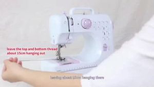 SENDA 505A Model  Portable Sewing Machine Set Mini Electric Household 12 Stitches Multifunction Sewing Machine