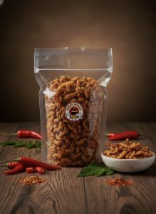 Dijamin Beli Lagi Usus Balap Krispi 500gr / kripik usus 500gr usus Crispy bumbu Pedas daun jeruk mantap