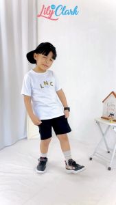 Lily And Clark Celana Boardshort Anak Laki-Laki Pendek Warna Hitam - BR02