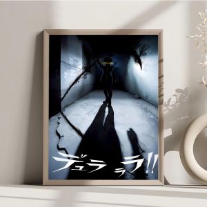 Durarara Celty Anime Posters Sticky HD Quality Wall Art Retro Posters For Home Kawaii Room Decor